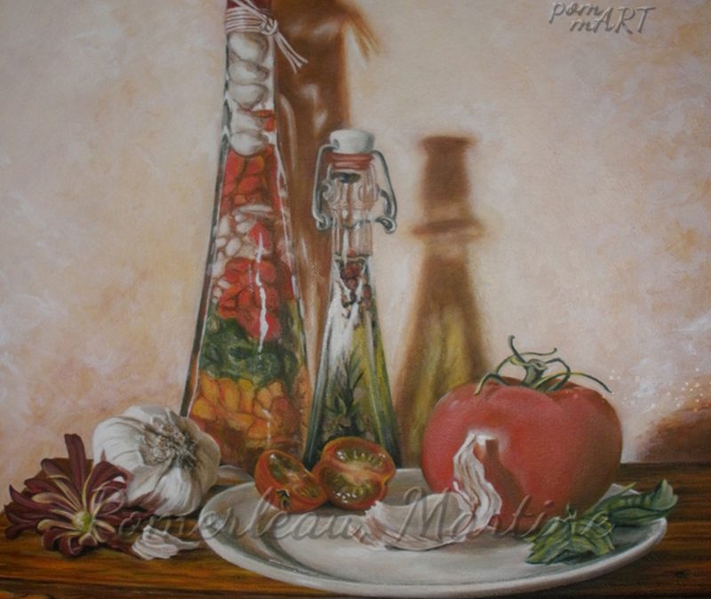 peinture à l’huile de Martine Pomerleau