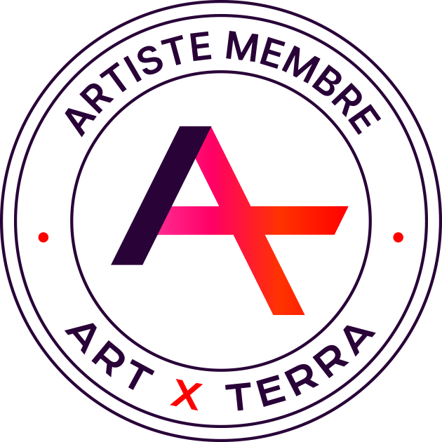 Badge-ARTISTE-MEMBRE Membre artxterra